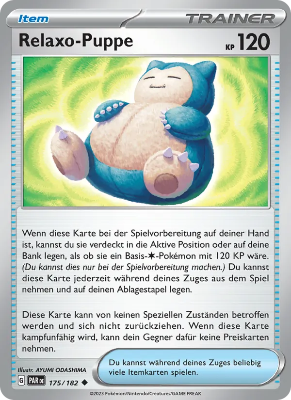 Relaxo-Puppe 175/182