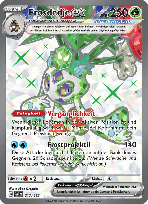 Frosdedje-ex 217/182