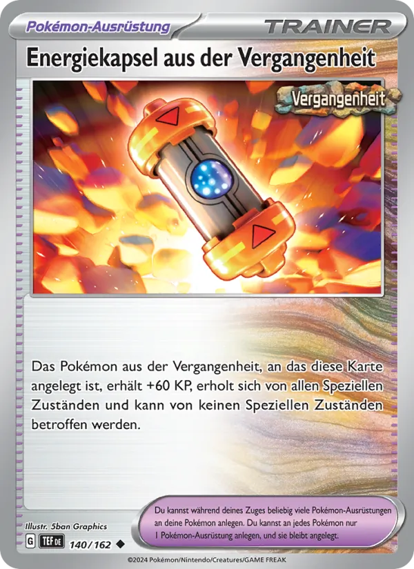 Energiekapsel aus der Vergangenheit 140/162