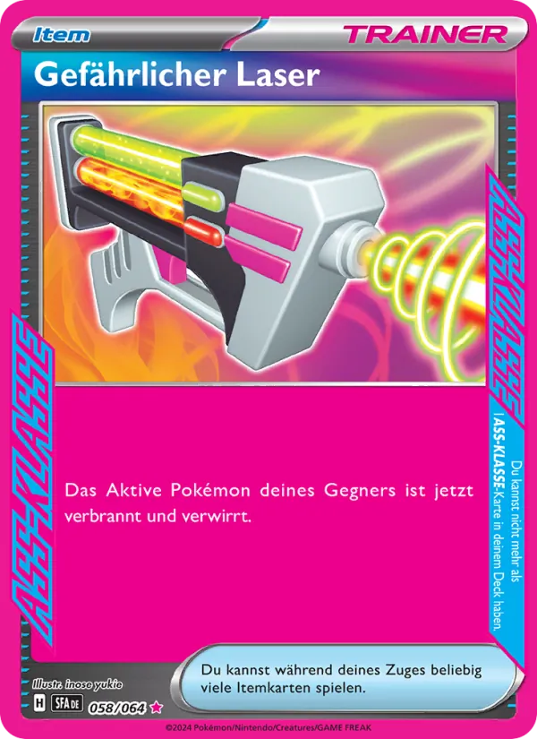Gefährlicher Laser 058/064