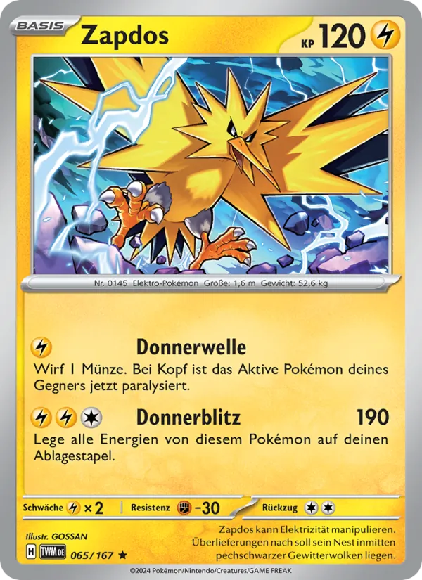 Zapdos 065/167