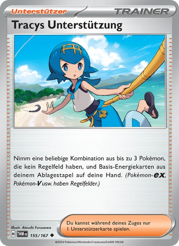 Tracys Unterstützung 155/167
