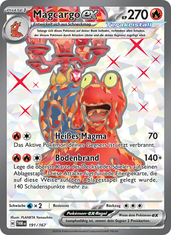 Magcargo-ex 191/167