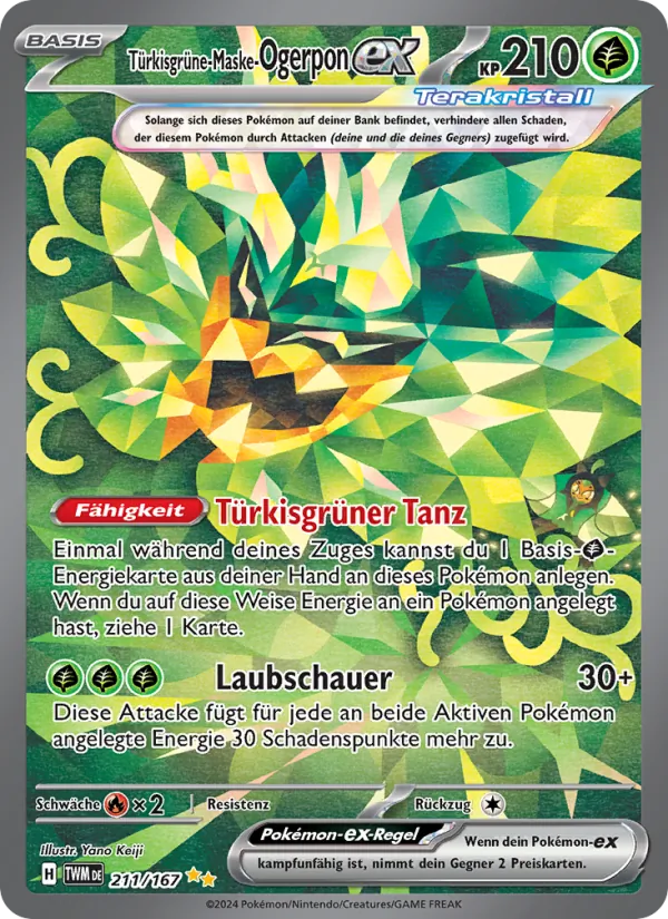 Türkisgrüne-Maske-Ogerpon-ex 211/167