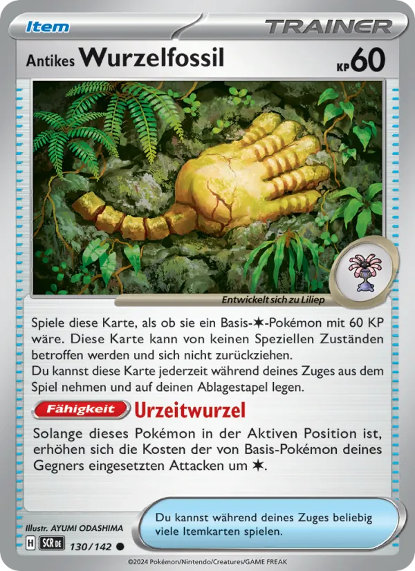 Antikes Wurzelfossil 130/142