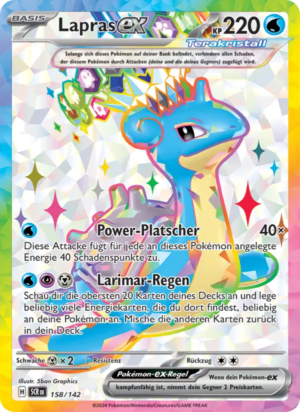 Lapras-ex 158/142