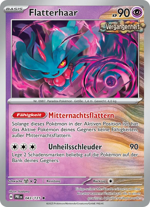 Flatterhaar 043/131