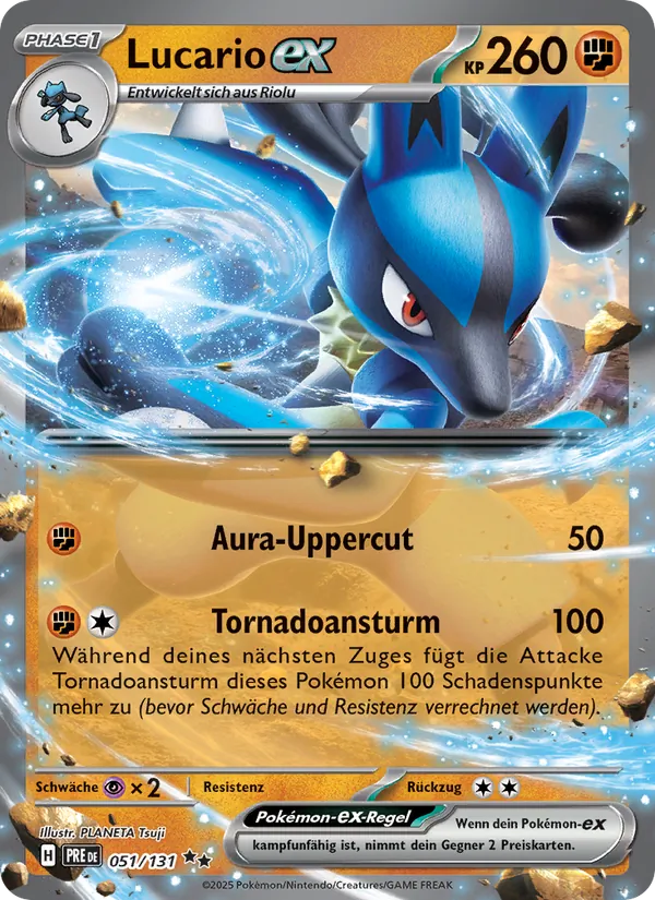 Lucario-ex 051/131