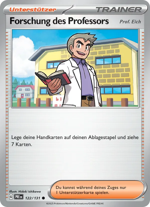 Forschung des Professors 122/131