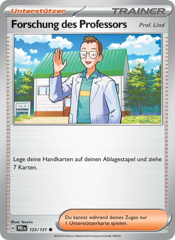 Forschung des Professors 123/131