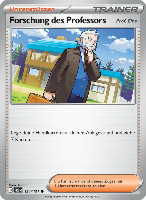Forschung des Professors 124/131