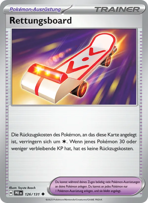 Rettungsboard 126/131