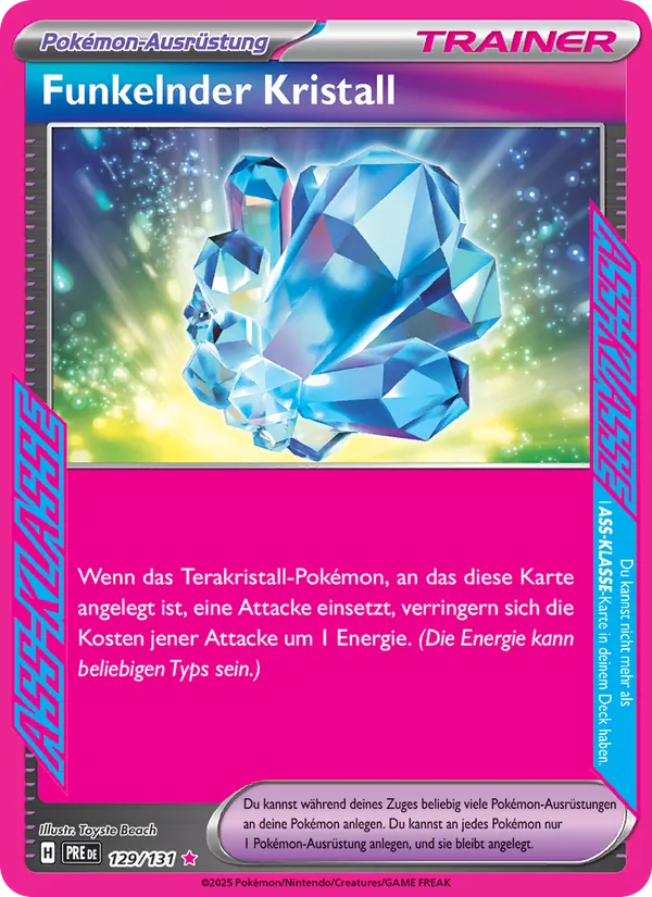 Funkelnder Kristall 129/131