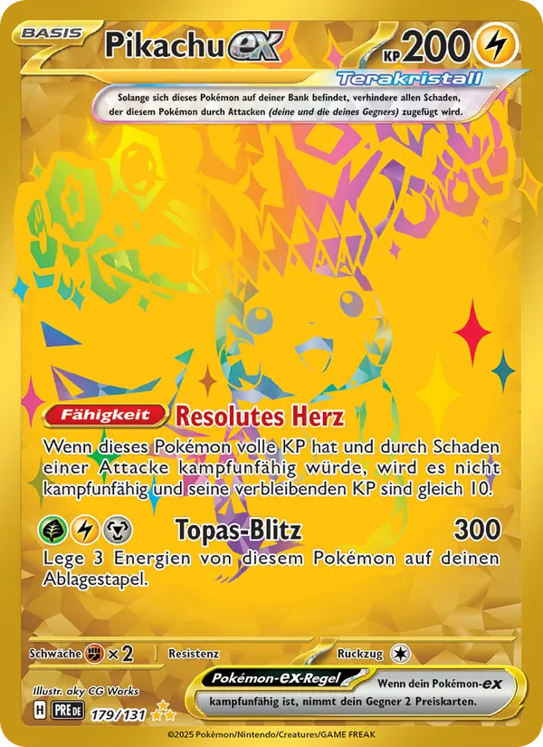 Pikachu-ex 179/131