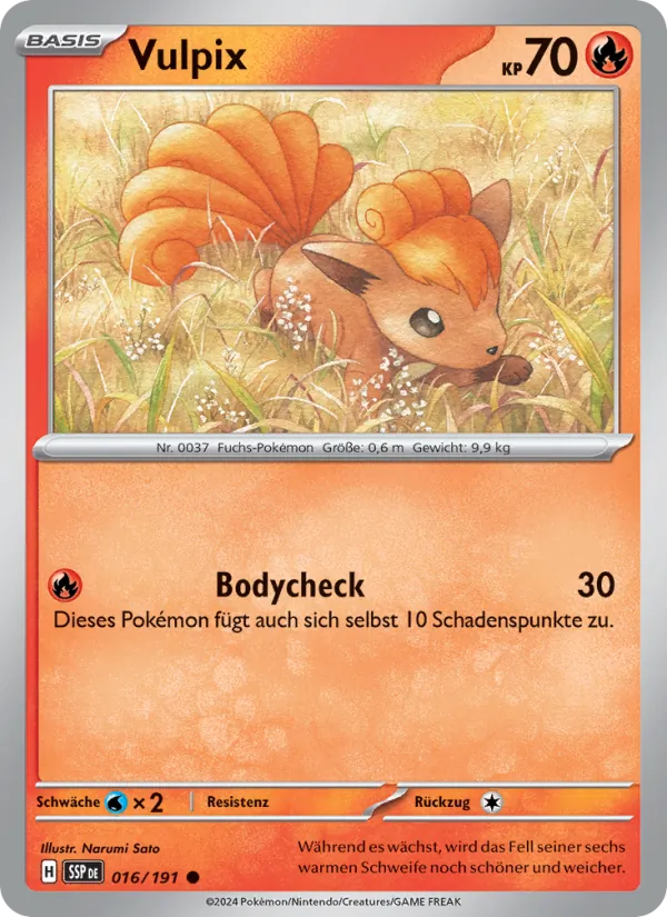 Vulpix 016/191