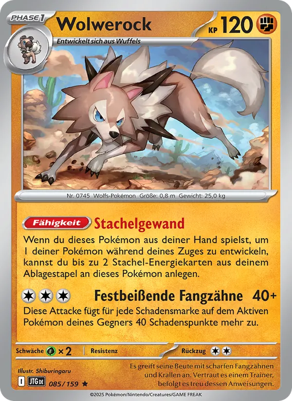 Wolwerock 085/159