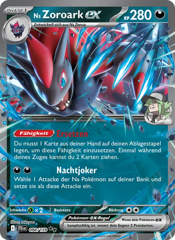 Ns Zoroark-ex 098/159