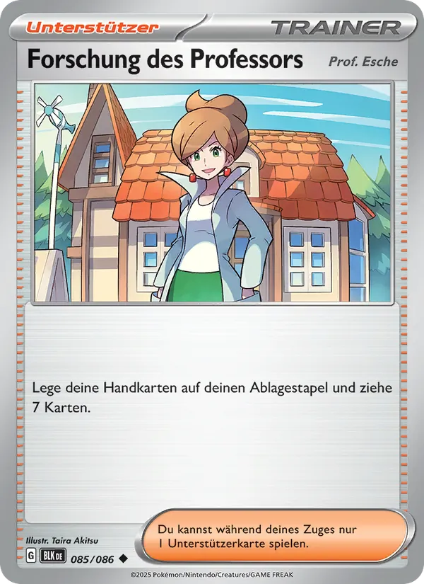Forschung des Professors 085/086