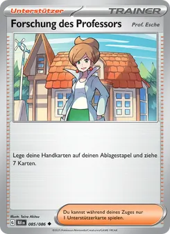 Forschung des Professors