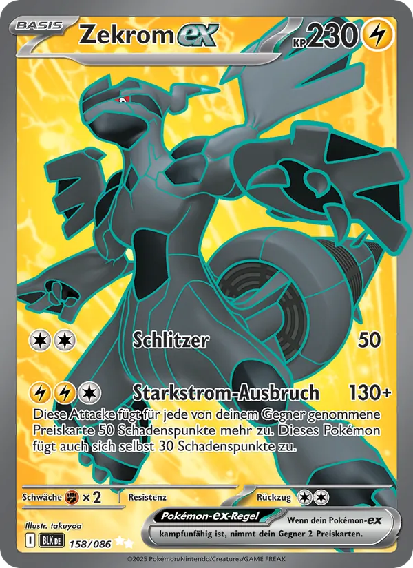 Zekrom-ex 158/086