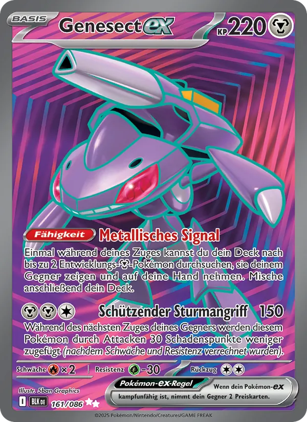 Genesect-ex 161/086