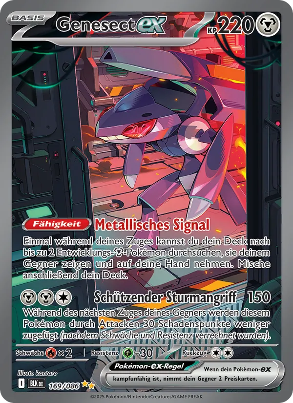 Genesect-ex 169/086