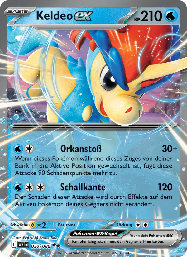 Keldeo-ex 030/086