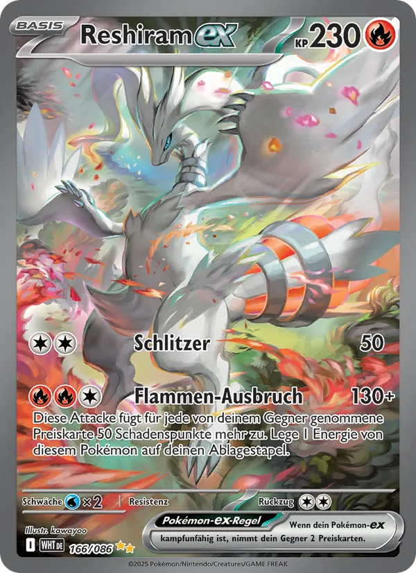 Reshiram-ex 166/086