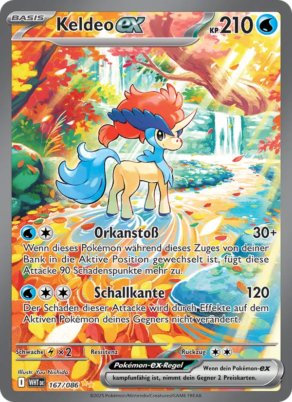 Keldeo-ex 167/086