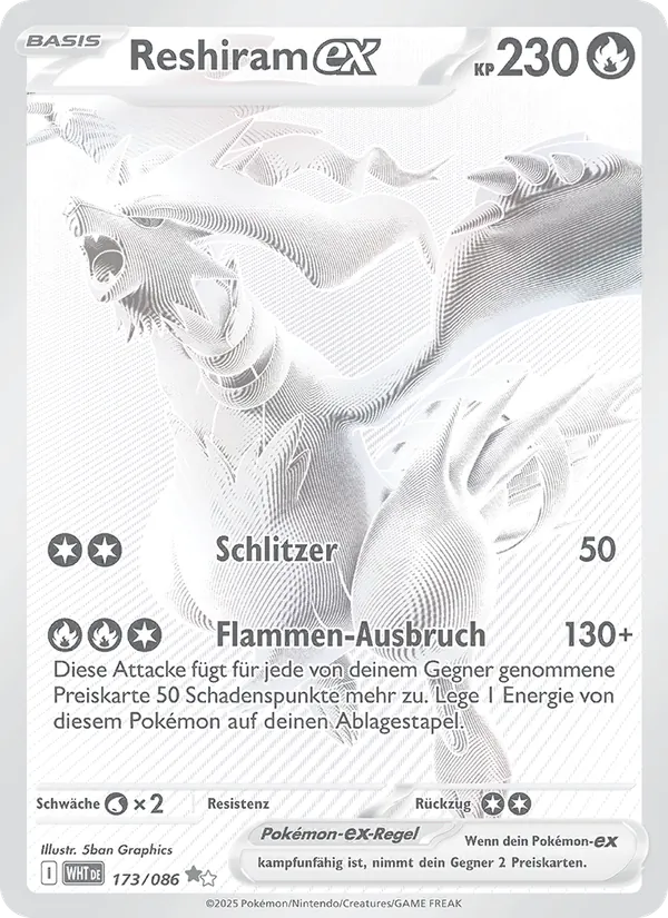 Reshiram-ex 173/086