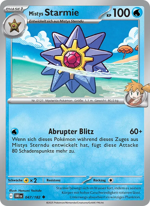 Mistys Starmie 047/182