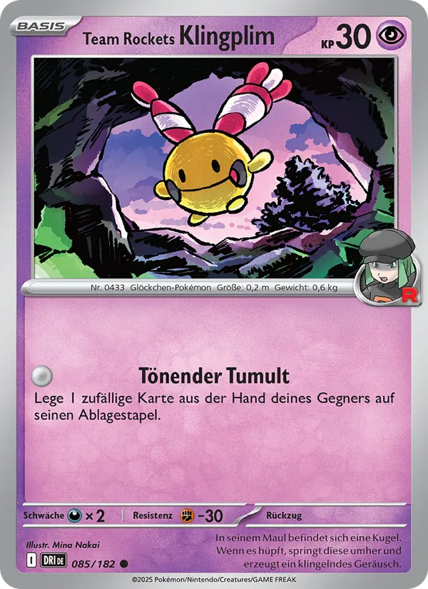 Team Rockets Klingplim 085/182
