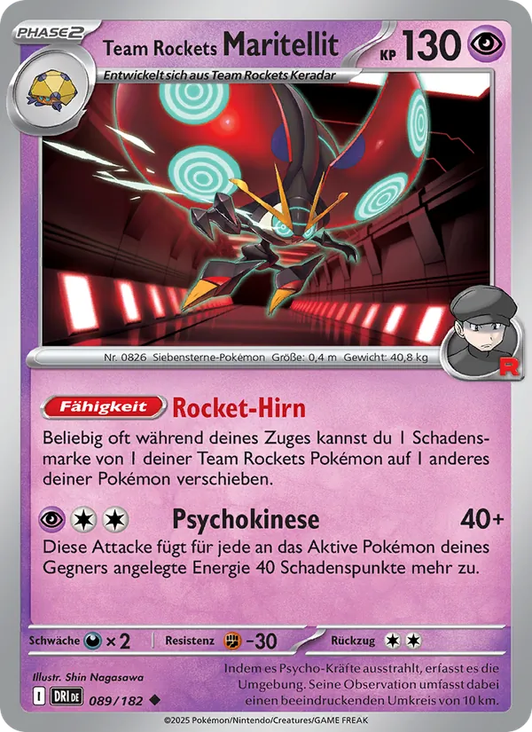 Team Rockets Maritellit 089/182