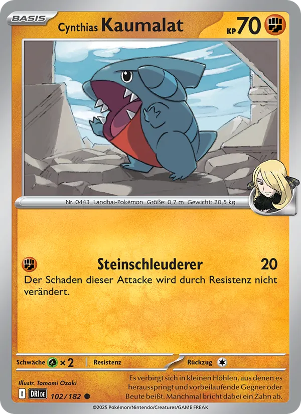 Cynthias Kaumalat 102/182