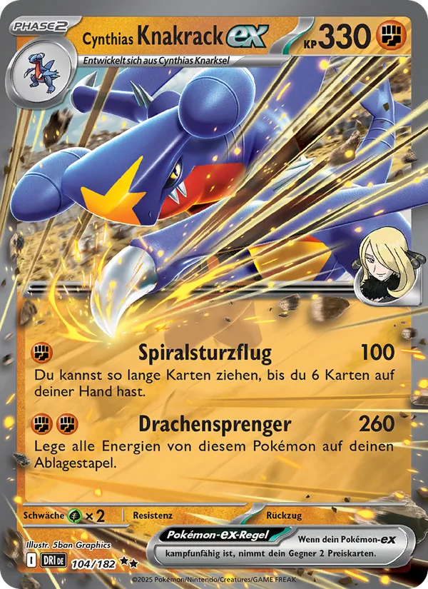 Cynthias Knakrack-ex 104/182