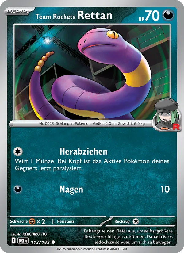 Team Rockets Rettan 112/182