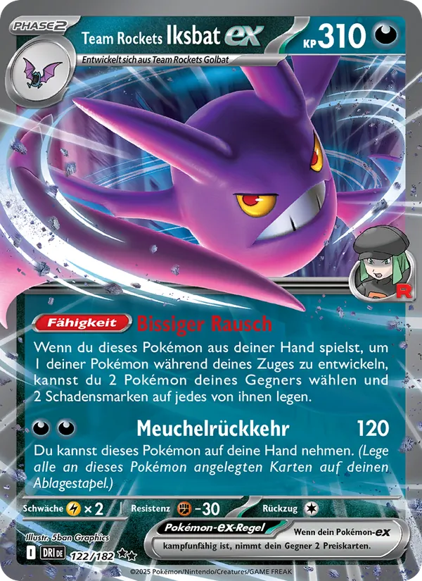 Team Rockets Iksbat-ex 122/182