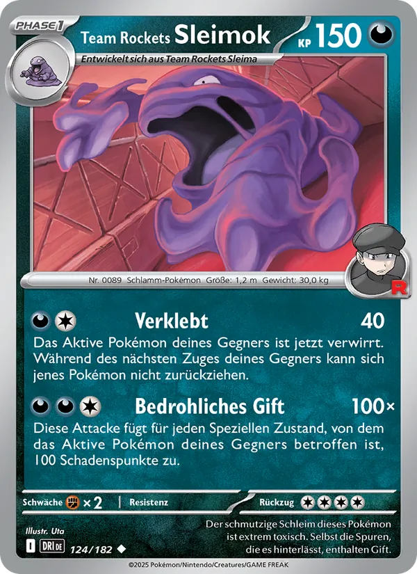 Team Rockets Sleimok 124/182