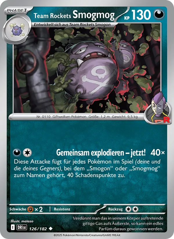 Team Rockets Smogmog 126/182