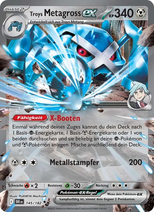 Troys Metagross-ex 145/182