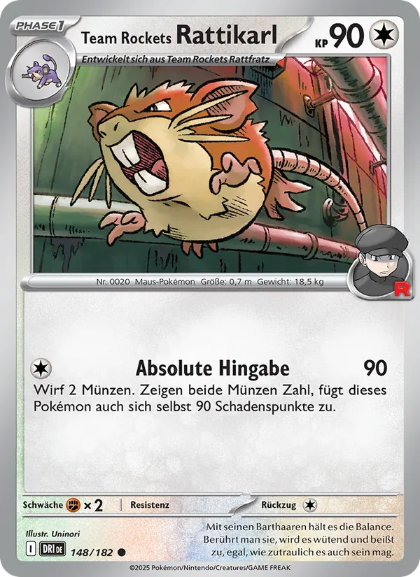 Team Rockets Rattikarl 148/182