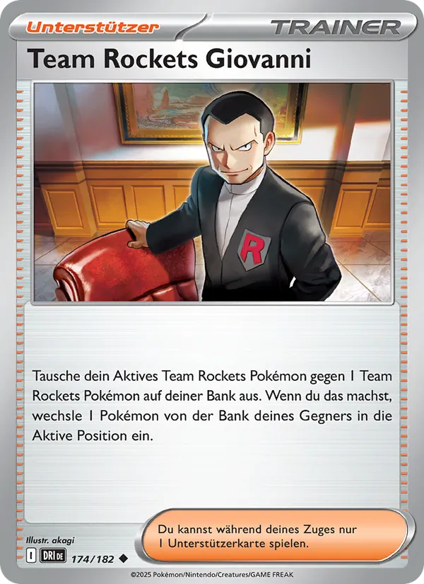 Team Rockets Giovanni 174/182