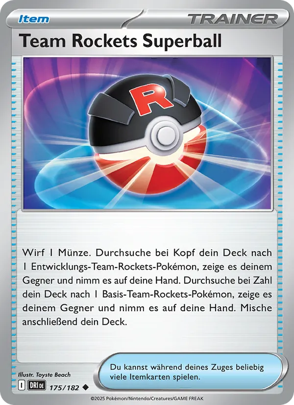 Team Rockets Superball 175/182