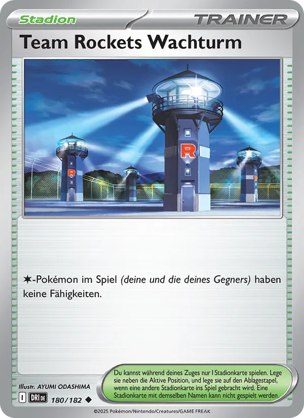 Team Rockets Wachturm 180/182
