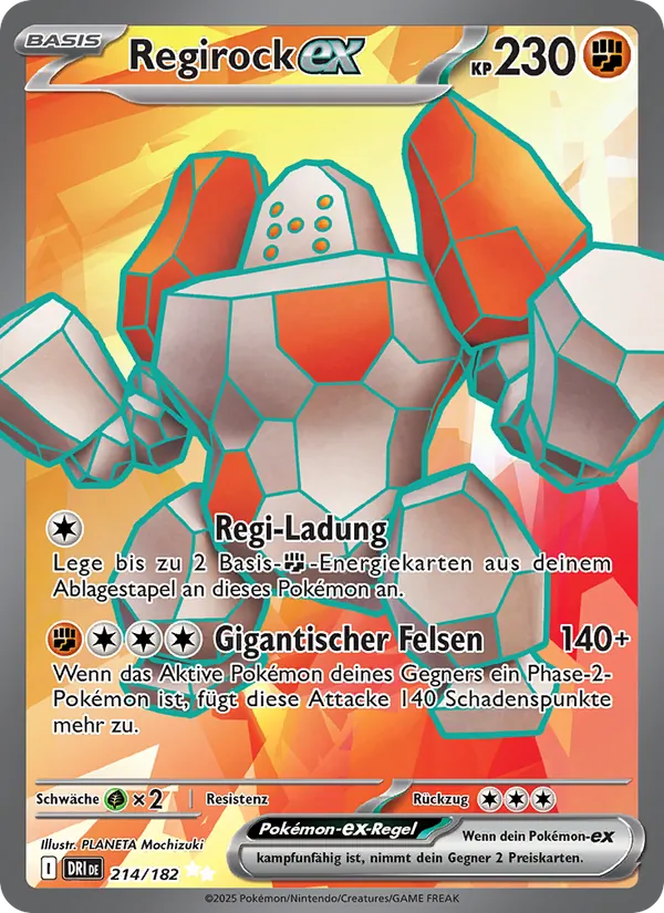 Regirock-ex 214/182