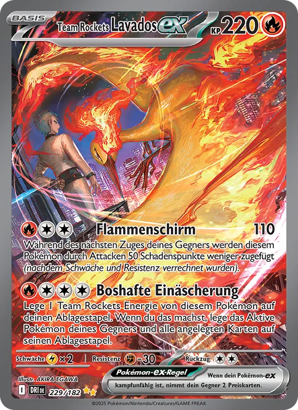 Team Rockets Lavados-ex 229/182