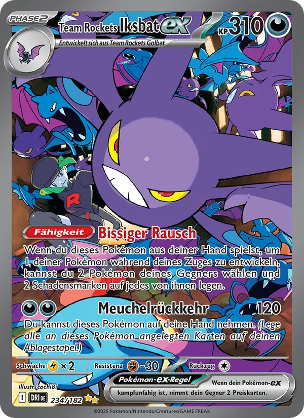 Team Rockets Iksbat-ex 234/182