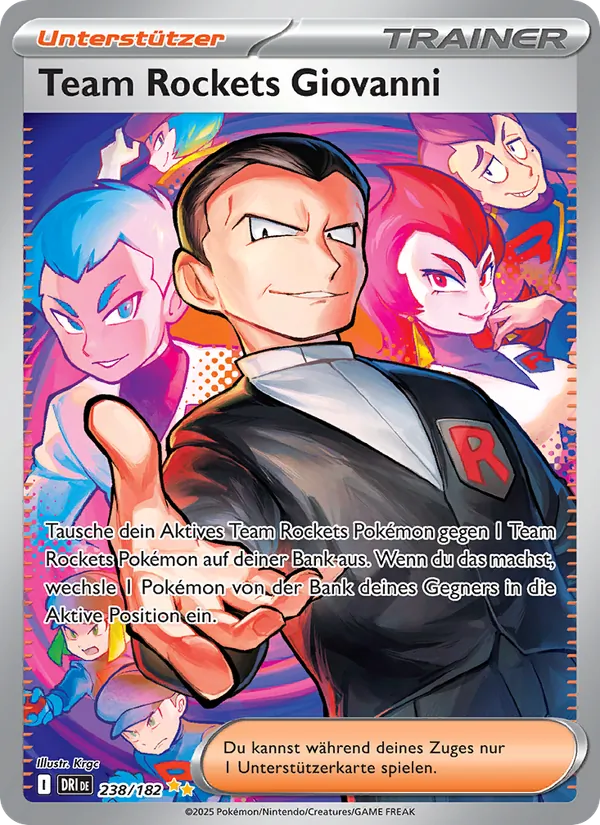 Team Rockets Giovanni 238/182