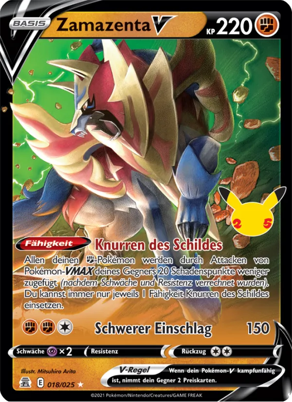 Zamazenta V 18/25