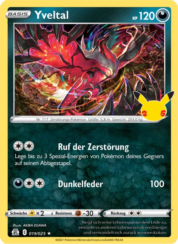 Yveltal 19/25